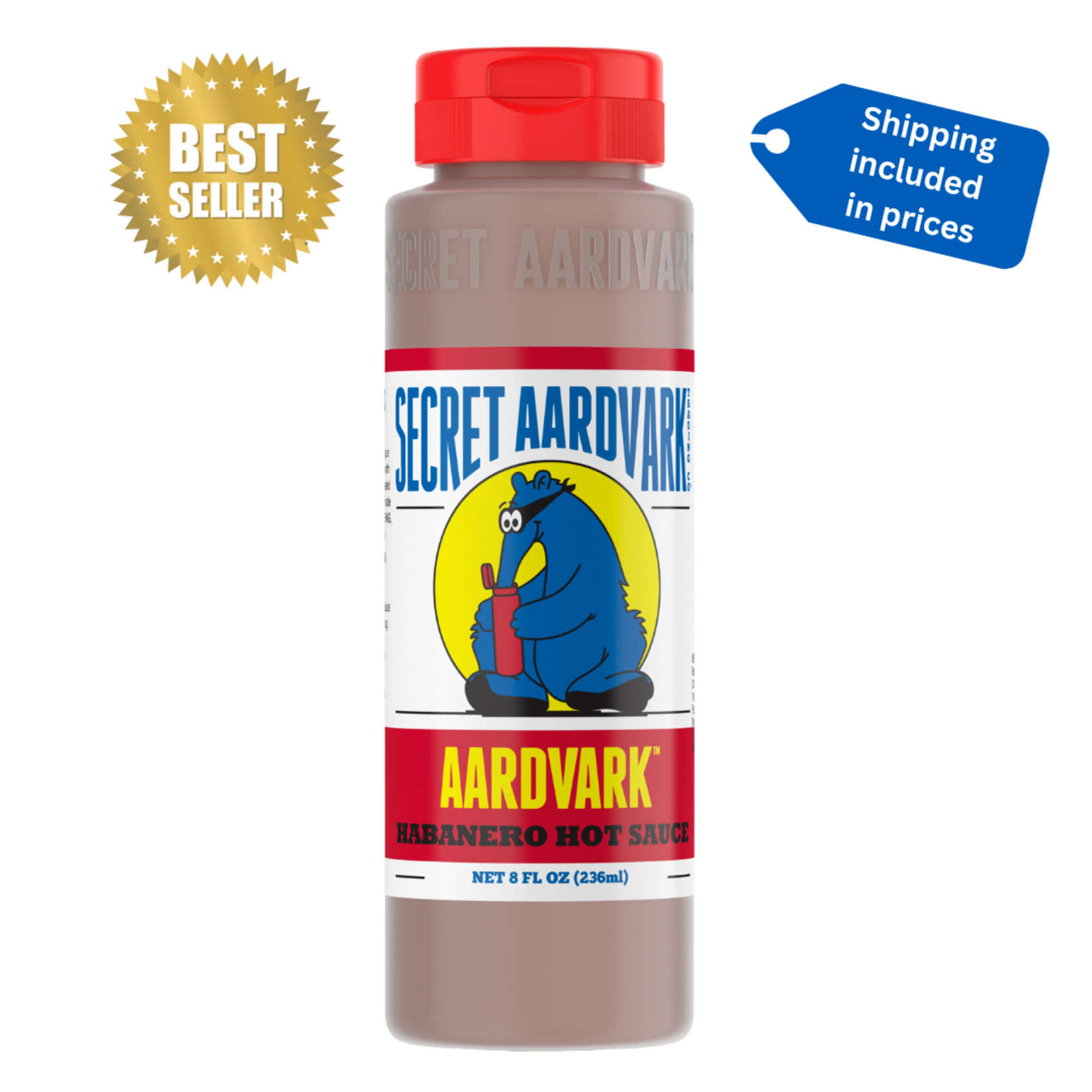 Secret Aardvark Aardvark Habnero Hot Sauce | Secret Aardvark