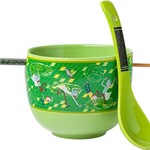 Silver Buffalo Rick & Morty 20oz Ceramic Ramen Bowl w/ Chopsticks and Spoon