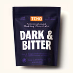 Dark & Bitter, 100% Unsweetened Baking Chocolate | TCHO