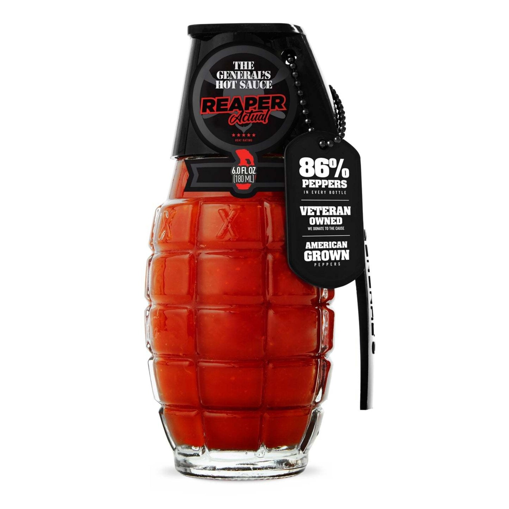 The General's Hot Sauce Reaper Actual - The General's Hot Sauce