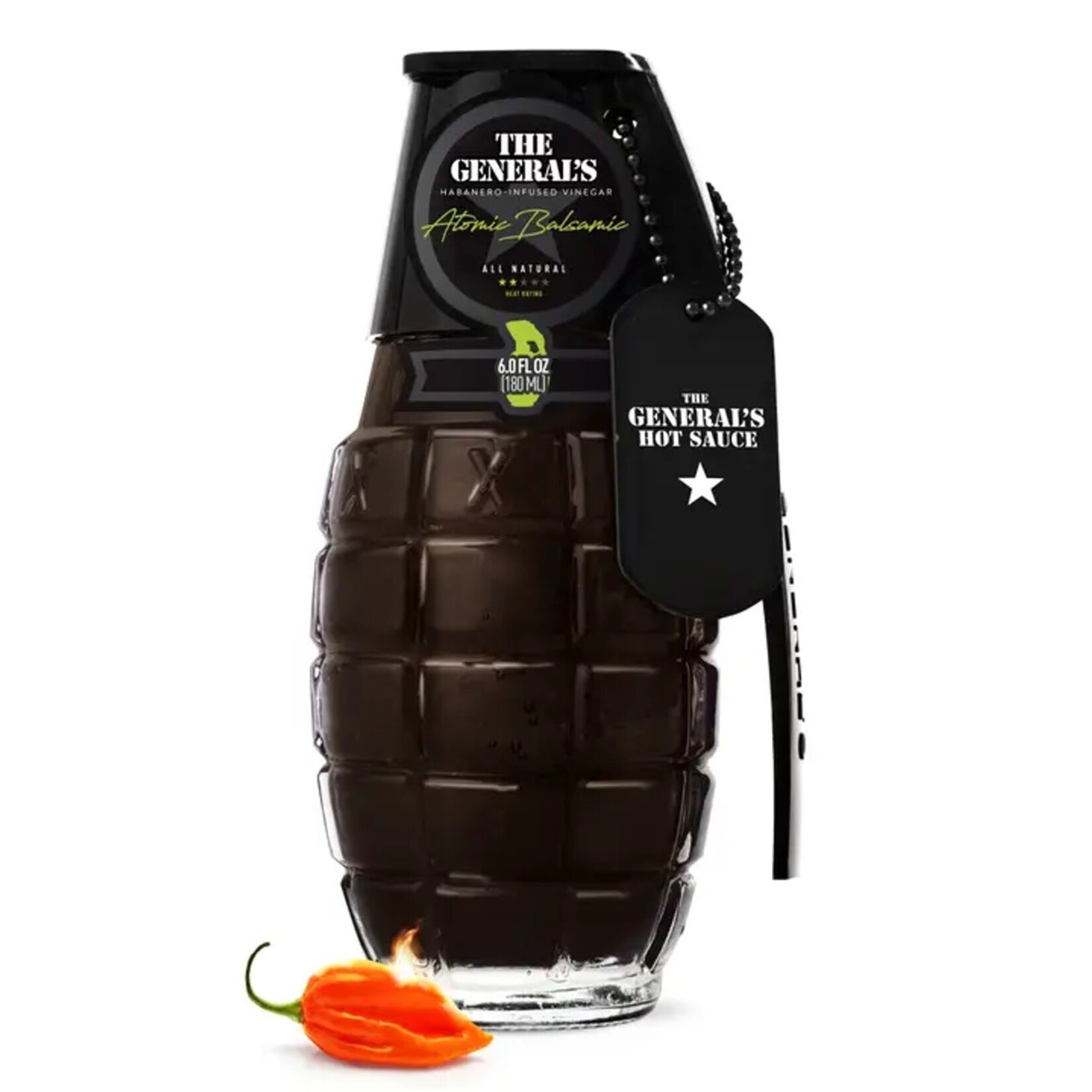 The General's Hot Sauce Atomic Balsamic - The General's Hot Sauce