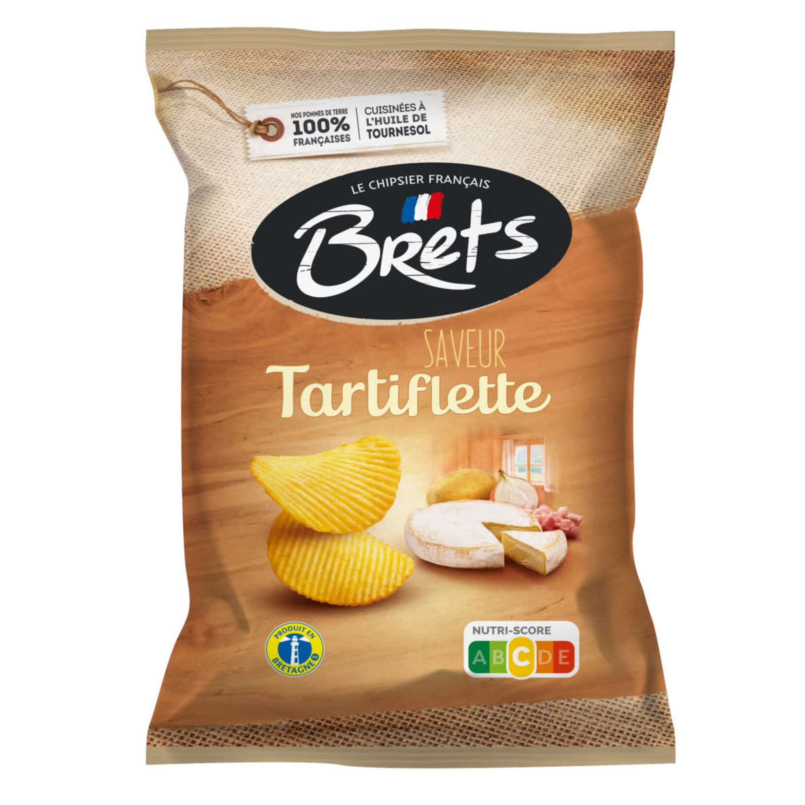 Brets Potato chips Tartiflette