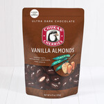 Chukar Cherry Company 6.75 oz Vanilla Almonds - Ultra Dark Chocolate