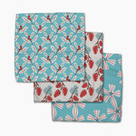 Geometry Winter Holly Dishcloth Set | Geometry