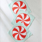 Geometry Peppermint Swirl Dishcloth Set | Geometry