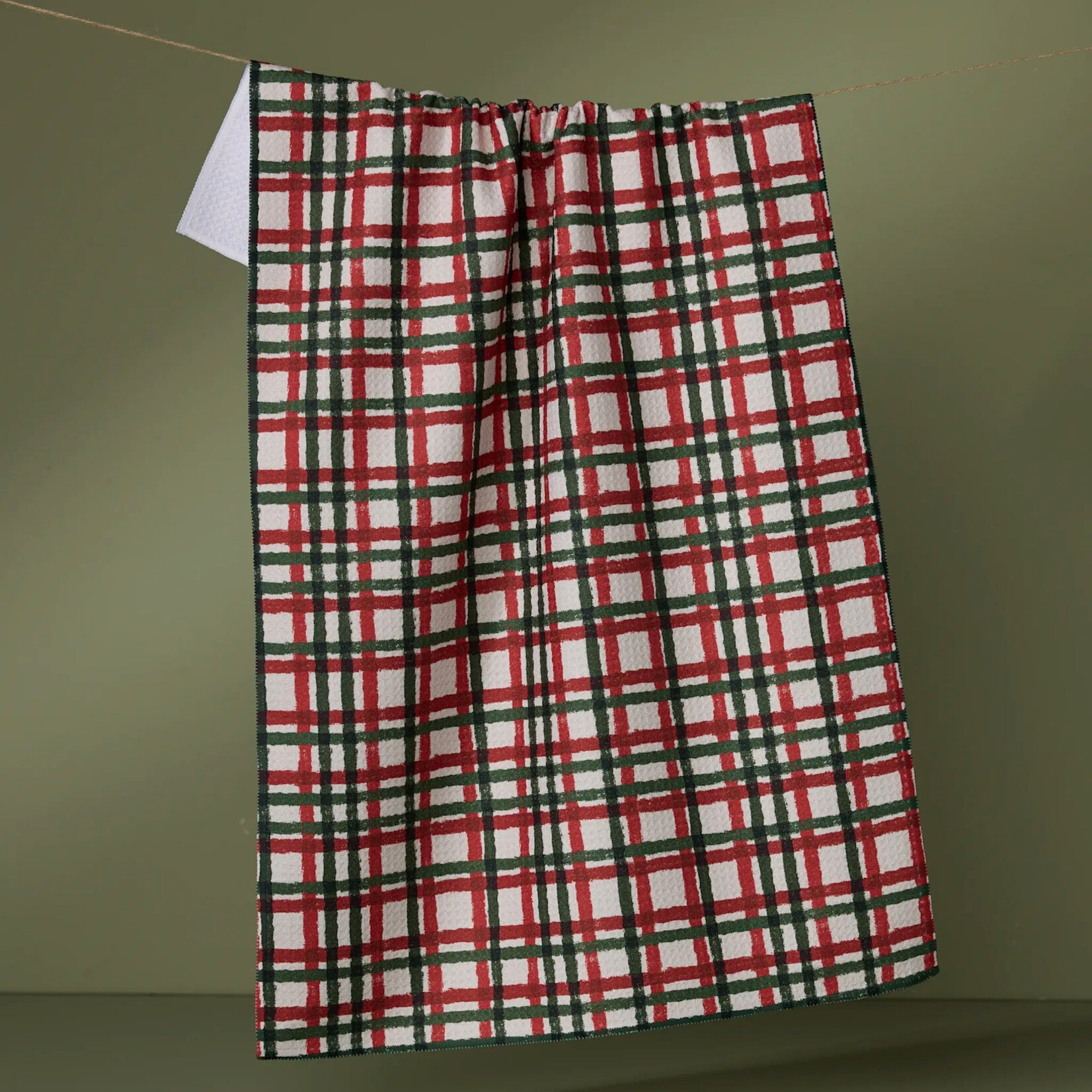 Geometry Holiday Charm Tea Towel | Geometry