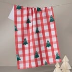 Geometry Christmas Pines Tea Towel | Geometry