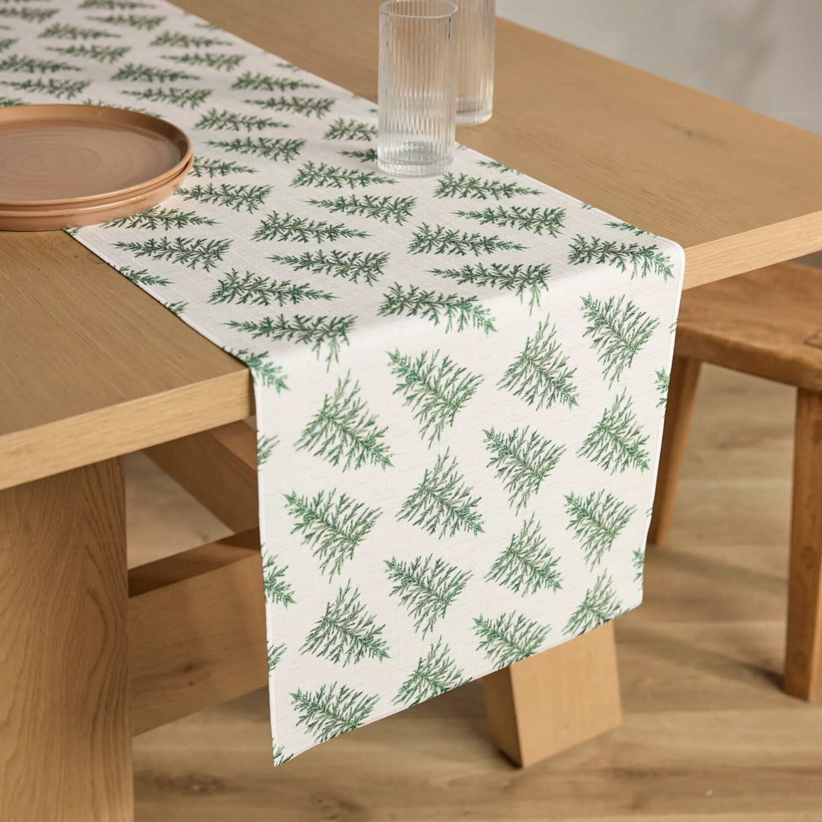 Geometry Cedar Table Runner | Geometry