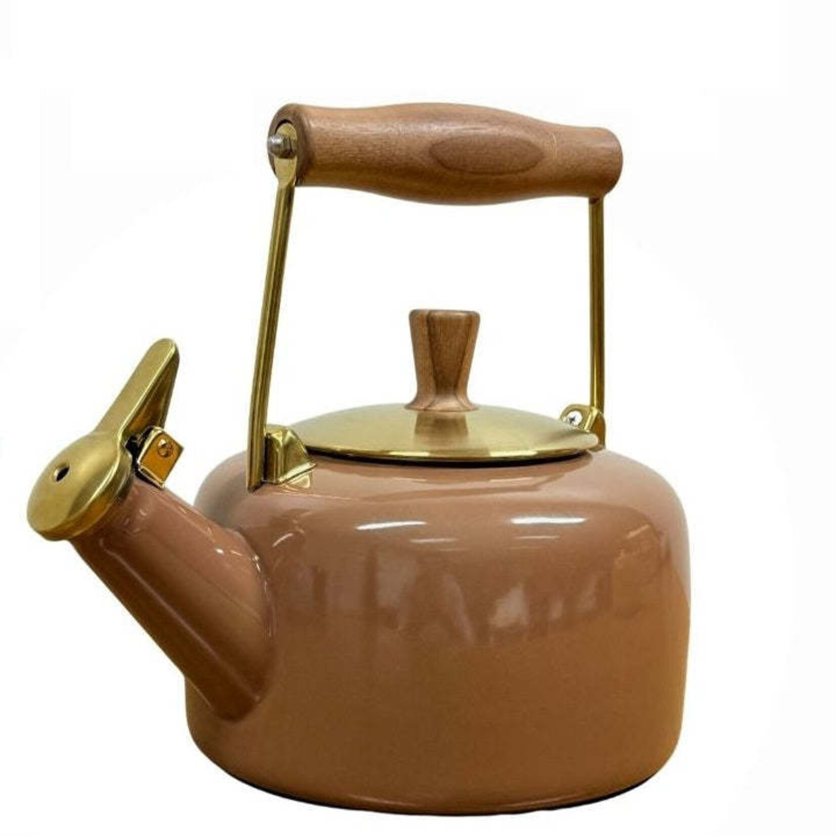 1.4 QT SVEN TEAKTTLE W/WLNT - GLOSS CAFE MOCHA