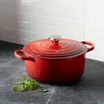 Le Creuset Signature Round Dutch Oven - Cerise, 5.5 qt. | Le Creuset