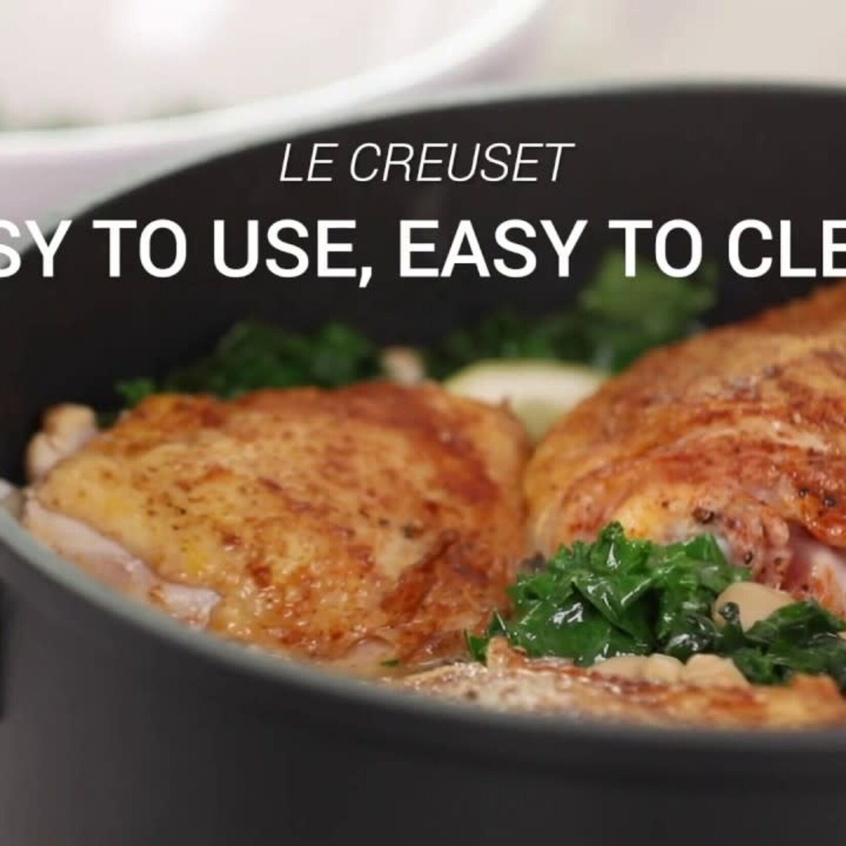 Le Creuset Toughened Nonstick PRO 3 Piece Set (10" Fry Pan, 4.25 qt. Saute Pan w/ Lid - glass lid fits both vessels in set) | Le Creuset