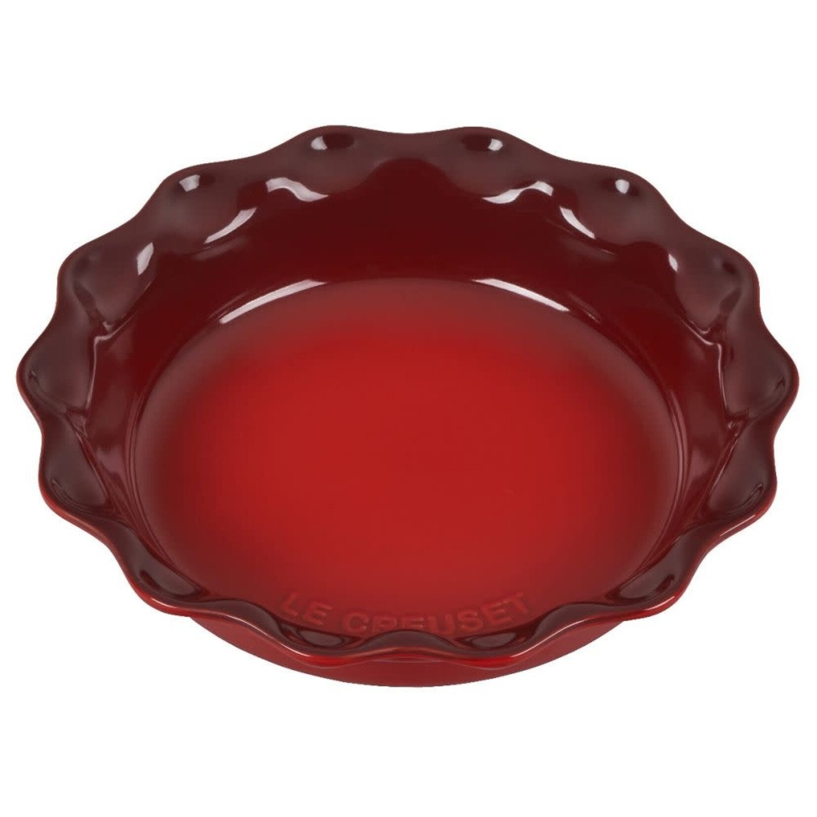 Le Creuset Heritage Pie Dish - Cerise, 9" | Le Creuset