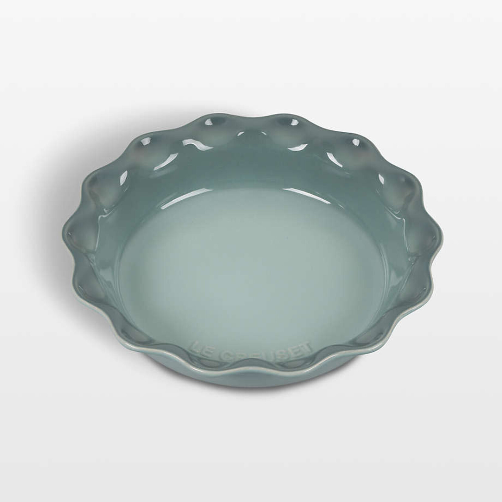 Le Creuset Heritage Pie Dish - Sea Salt, 9" | Le Creuset