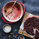 Le Creuset Heritage Tarte Tatin Dish - Cerise, 2 qt. (9.75" diameter) | Le Creuset