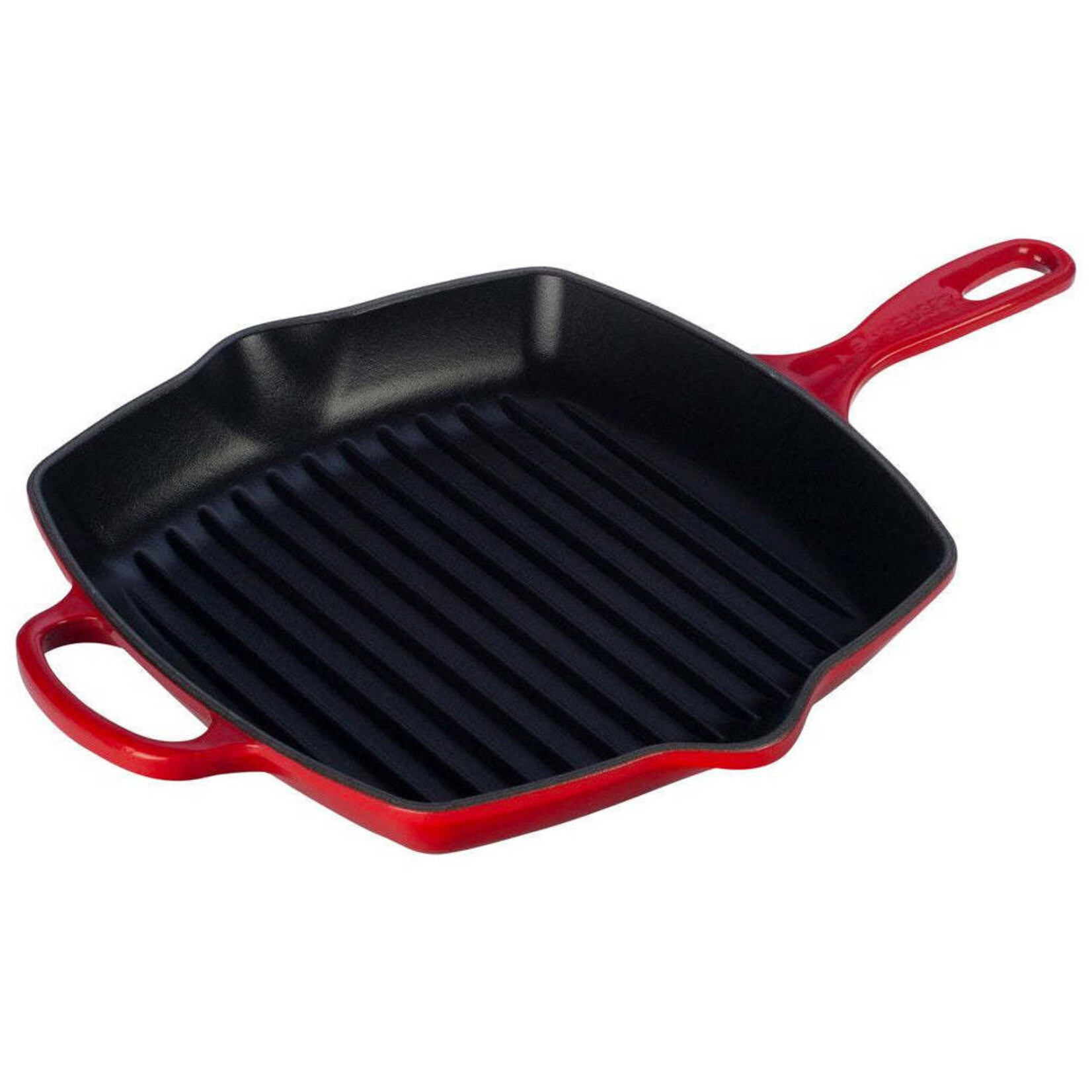 Le Creuset 10.25" Signature Square Skillet Grill - Cerise | Le Creuset