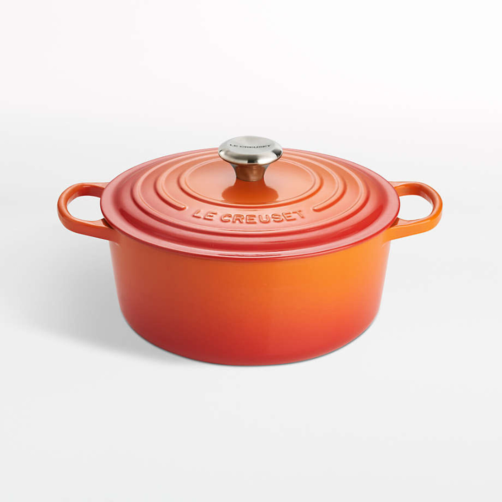 Le Creuset Signature Round Dutch Oven - Flame, 5.5 qt. | Le Creuset