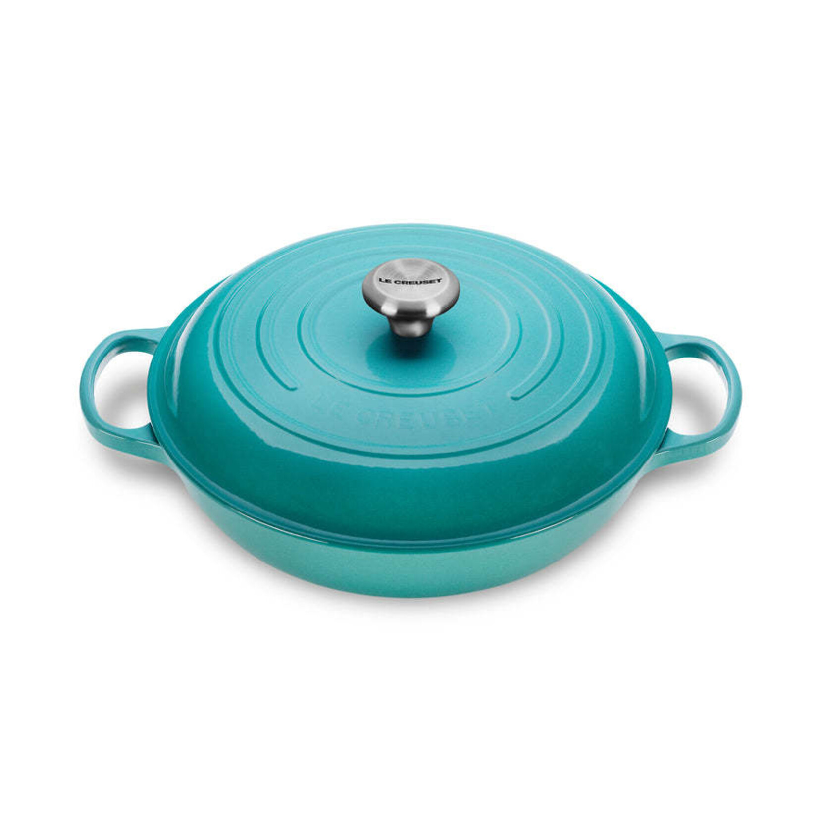 Le Creuset Signature Braiser - Caribbean, 3.5 qt. | Le Creuset