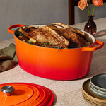 Le Creuset Signature Oval Dutch Oven - Flame | Le Creuset