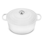 Le Creuset Signature Round Dutch Oven - White, 9 qt. | Le Creuset