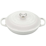 Le Creuset Signature Braiser - White | Le Creuset
