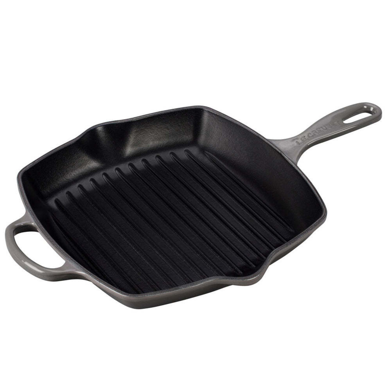 Le Creuset Signature Square Skillet Grill - Oyster 10.25" | Le Creuset