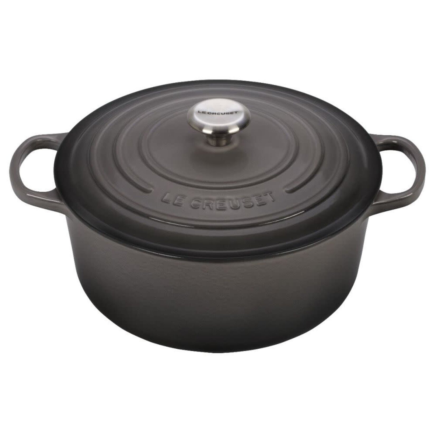 Le Creuset Signature Round Dutch Oven - Oyster, 7.25 qt. | Le Creuset