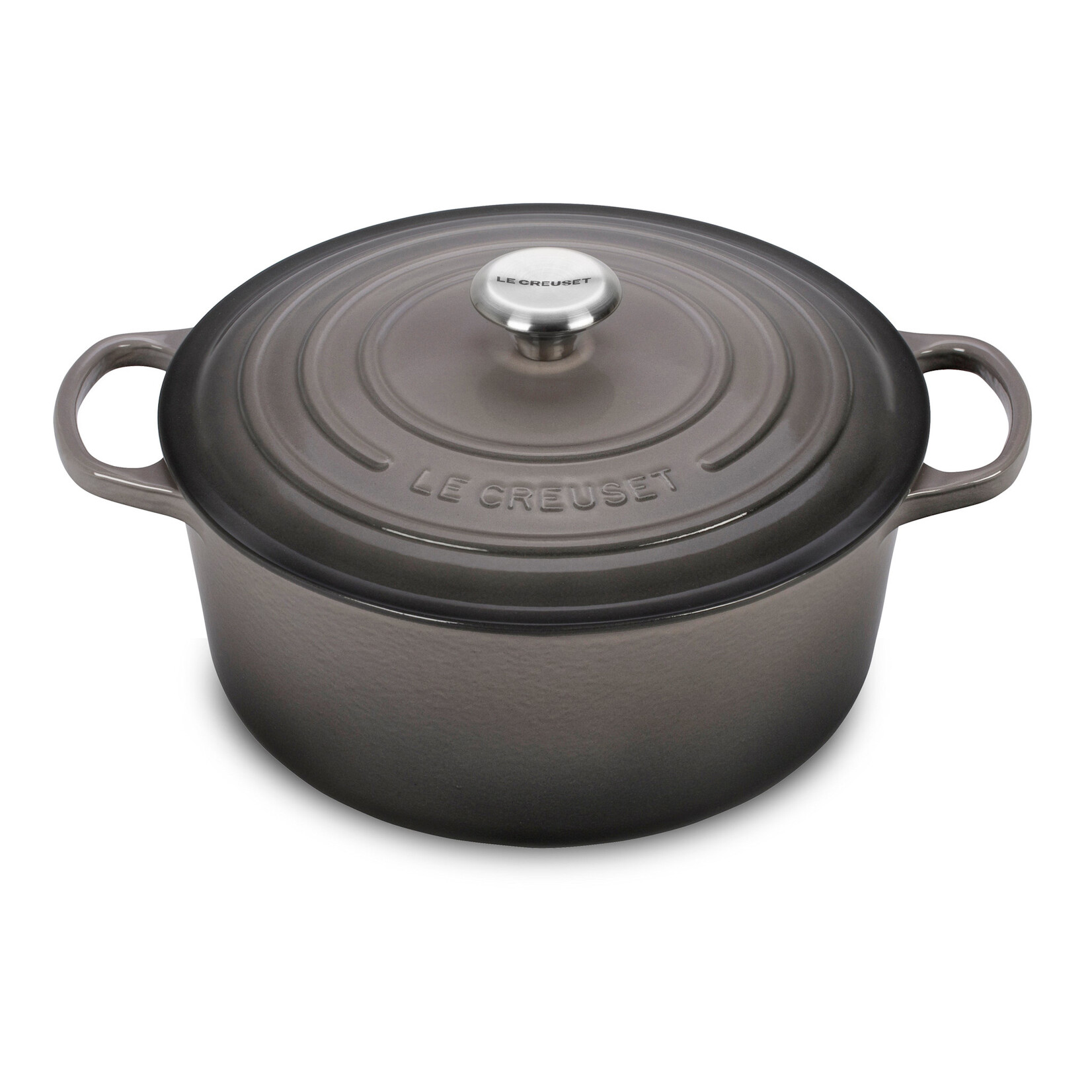 Le Creuset Signature Round Dutch Oven - Oyster, 9 qt. | Le Creuset