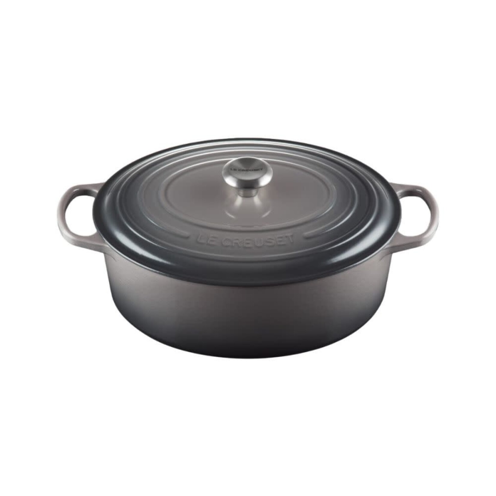 Le Creuset Signature Oval Dutch Oven - Oyster, 8 qt. | Le Creuset