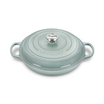 Le Creuset Signature Braiser - Sea Salt, 3.5 qt. | Le Creuset