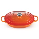 Le Creuset Signature Oval Casserole, Flame | Le Creuset