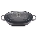 Le Creuset Signature Oval Casserole, Oyster, 3.75 qt. | Le Creuset