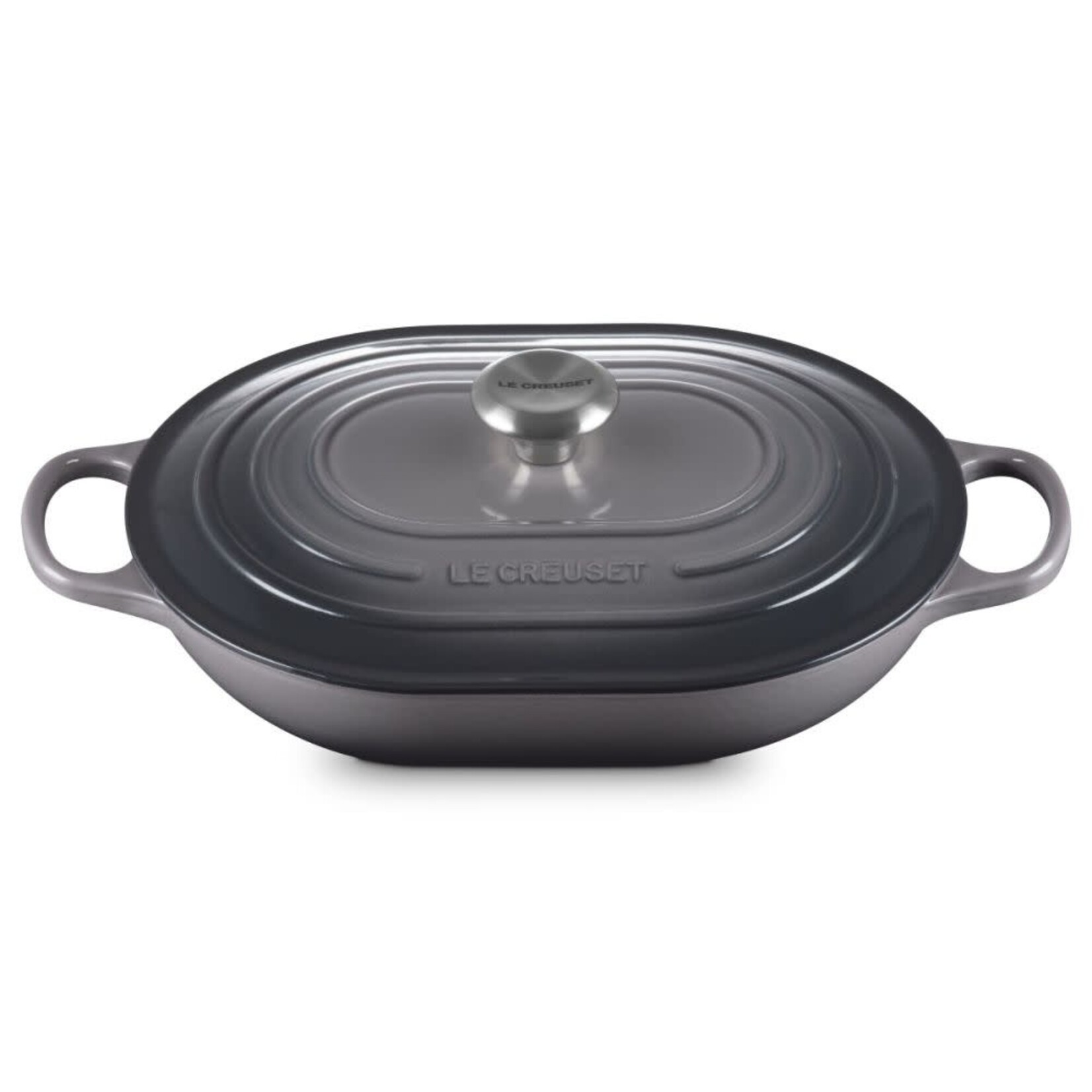 Le Creuset Signature Oval Casserole, Oyster, 3.75 qt. | Le Creuset