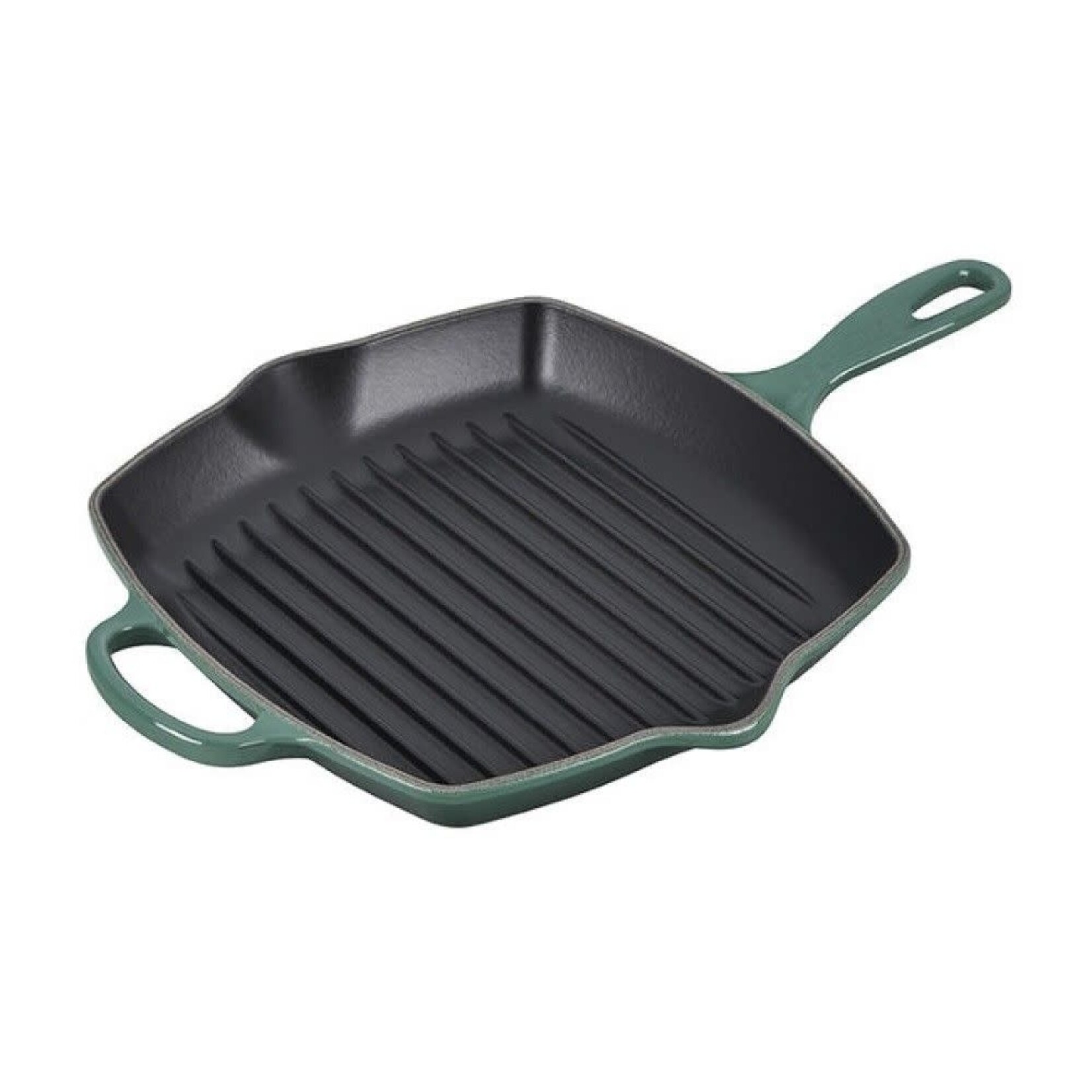 Le Creuset 10.25" Signature Square Skillet Grill - Artichaut | Le Creuset