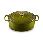 Le Creuset Signature Oval Dutch Oven - Olive | Le Creuset