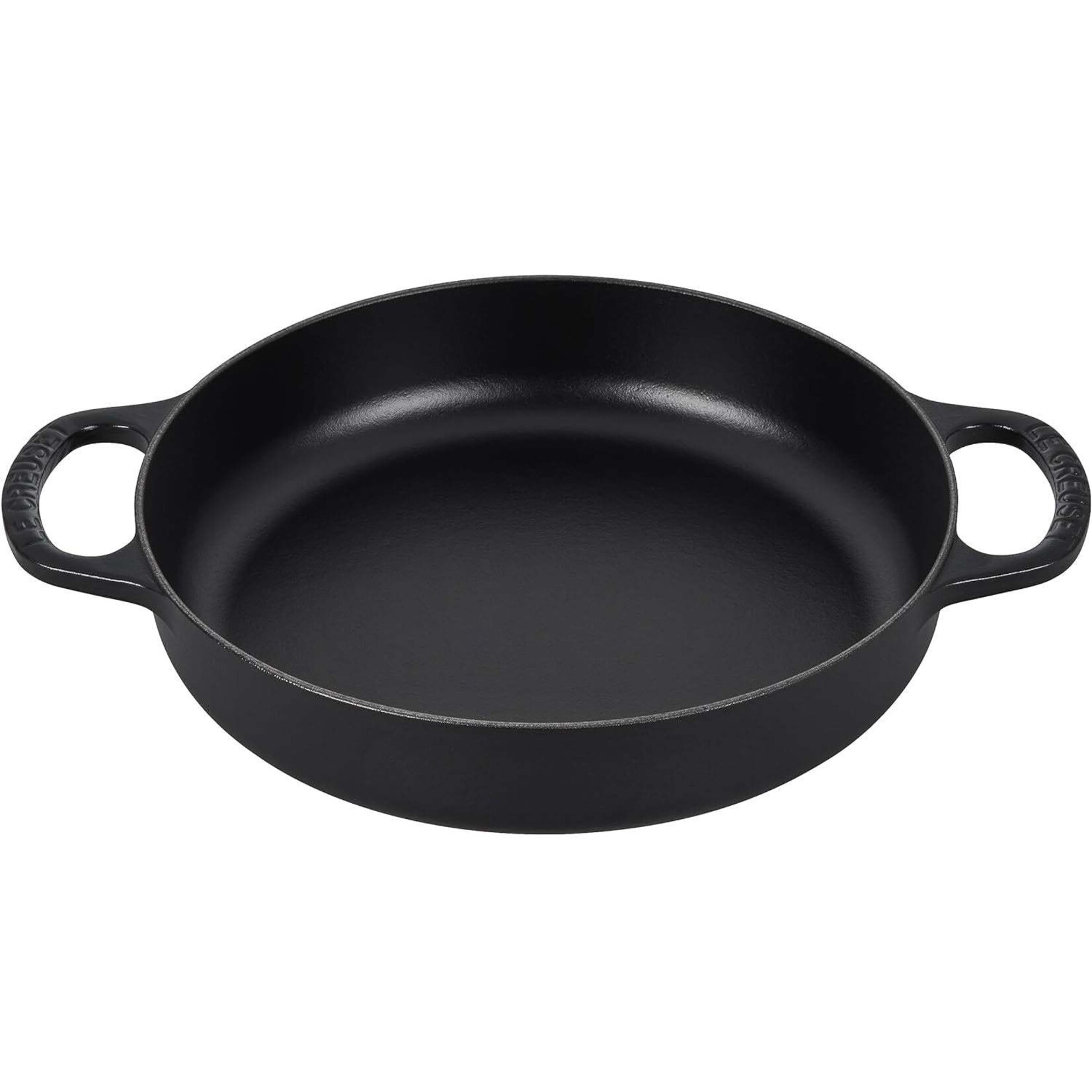 Le Creuset Signature Everyday Pan - Matte Black, 11" | Le Creuset