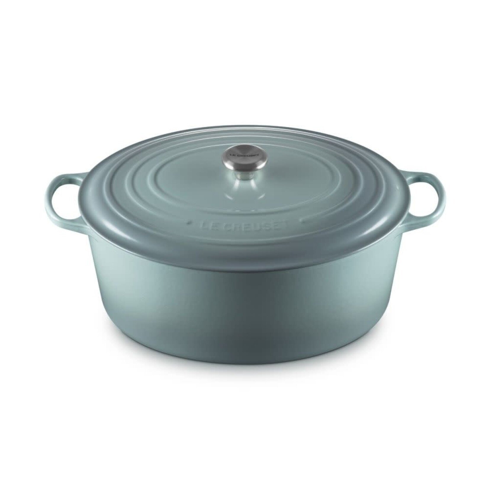 Le Creuset Signature Oval Dutch Oven - Sea Salt, 15.5 qt. | Le Creuset