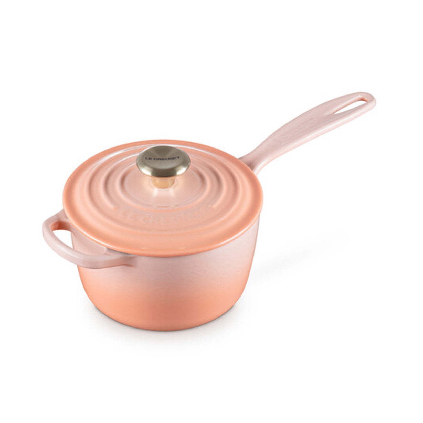 Le Creuset Signature Saucepan - Peche, 1.75 qt. | Le Creuset