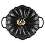Le Creuset Figural Pumpkin Cocotte - Licorice w/ Gold Figural Knob, 4 qt. | Le Creuset