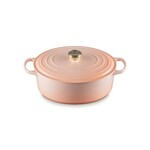 Le Creuset Signature Oval Dutch Oven - Peche, 8 qt. | Le Creuset