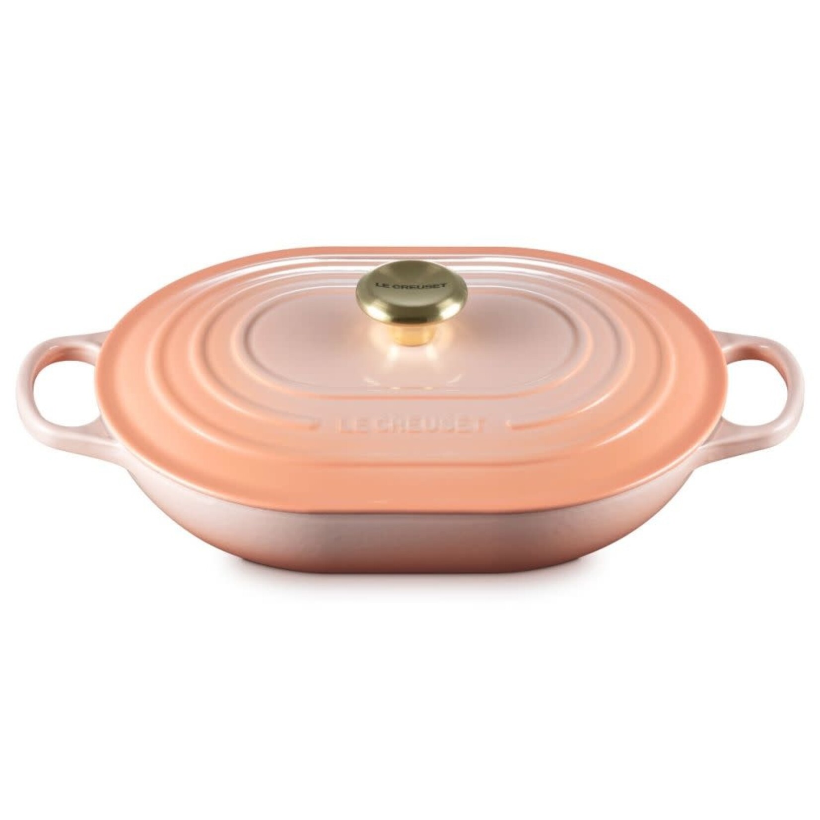 Le Creuset Signature Oval Casserole, Peche, 3.75 qt. | Le Creuset