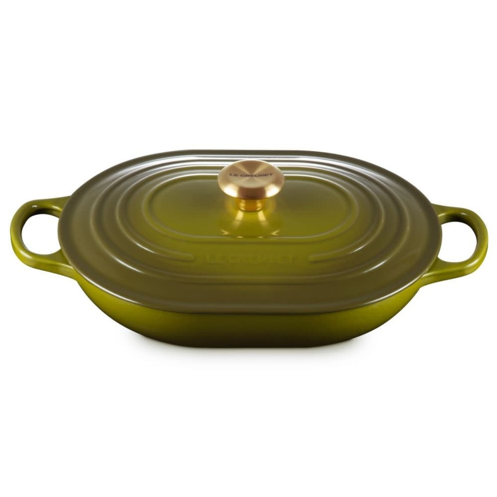 Le Creuset Signature Oval Casserole, Olive, 3.75 qt. | Le Creuset