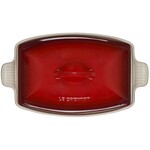 Le Creuset Heritage Deep Covered Rectangular Baker - Cerise, 4.5 qt. | Le Creuset