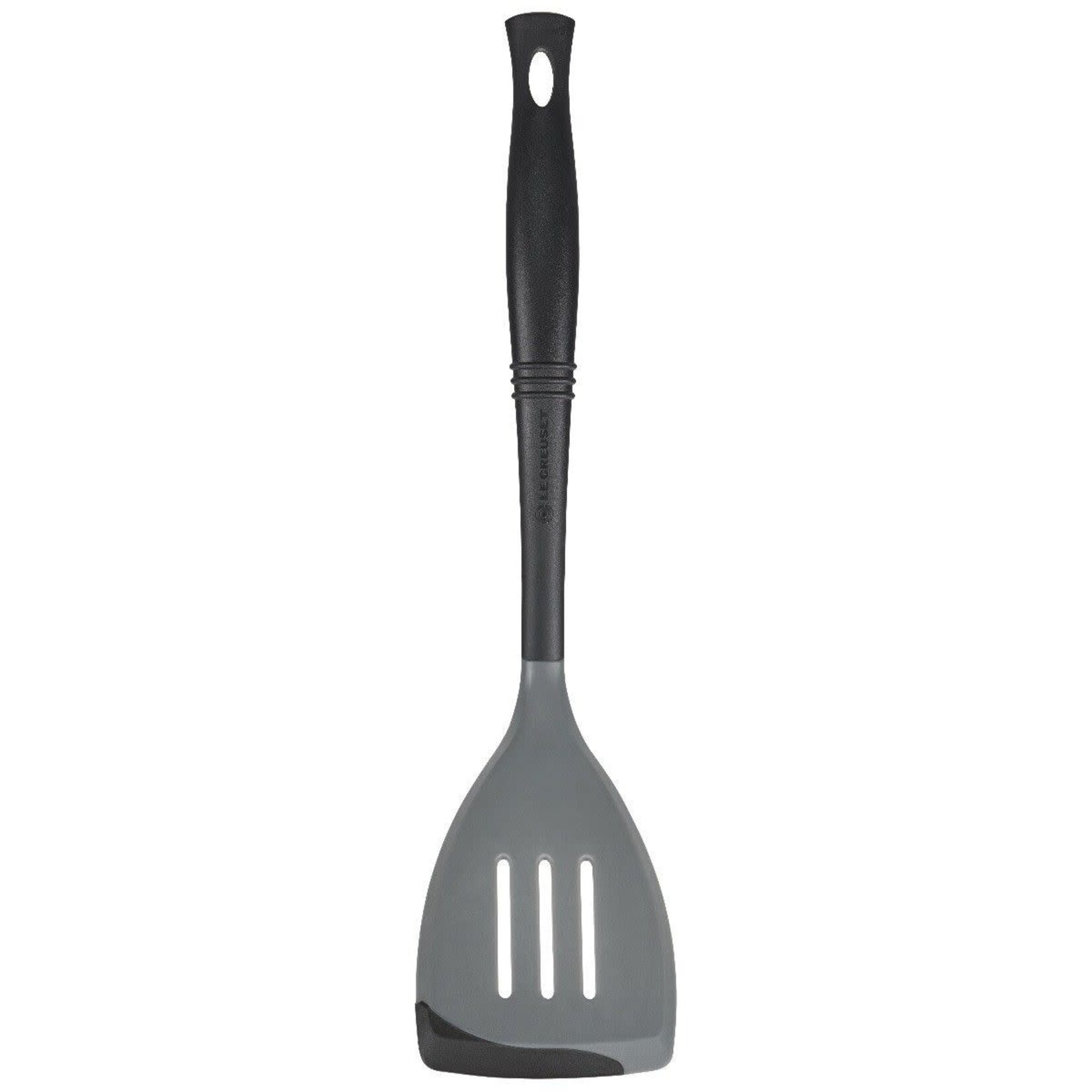 Le Creuset Revolution® Bi-Material Slotted Turner - Oyster, 13.5" x 2.5" | Le Creuset