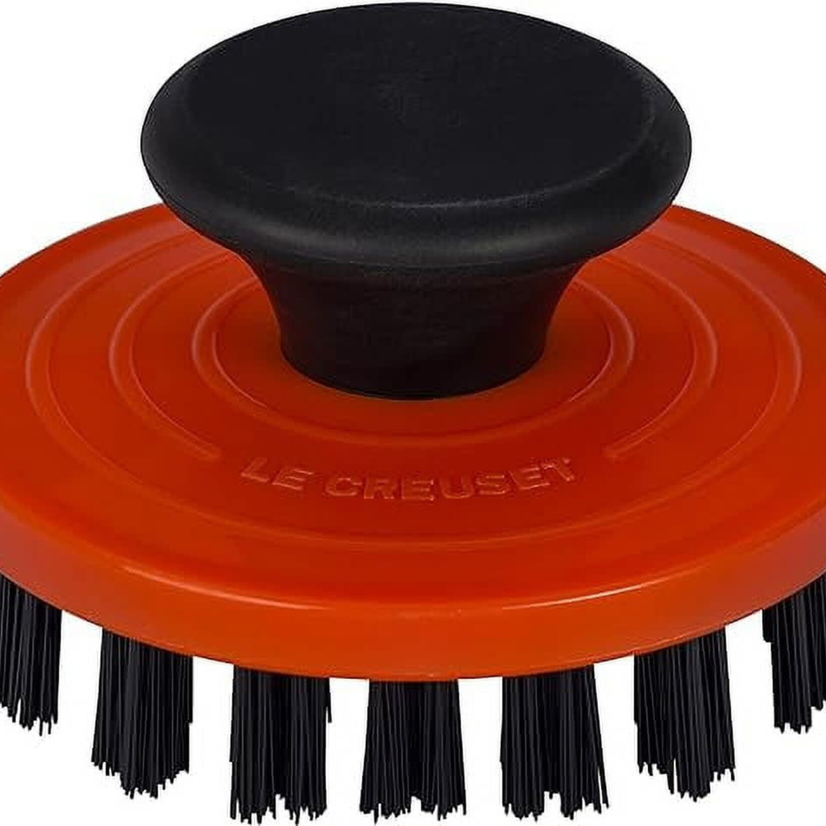 Le Creuset Nylon Brush - Flame, 3 1/4" x 3 1/4" | Le Creuset