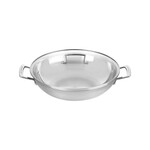 Le Creuset Classic Stainless Steel Wok, 4.5 qt. | Le Creuset