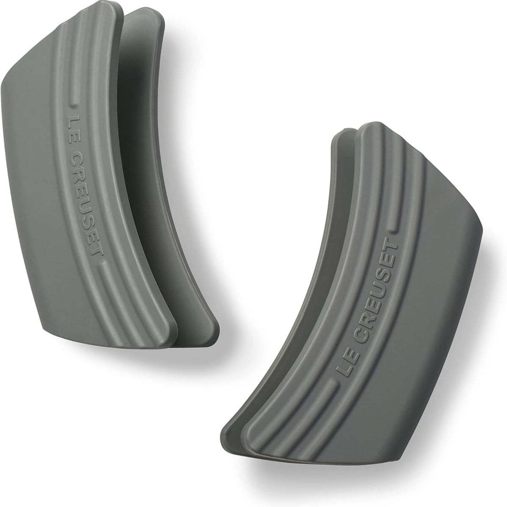 Le Creuset Silicone Pot Grips Set - Oyster, 5" x 2 1/2" each | Le Creuset