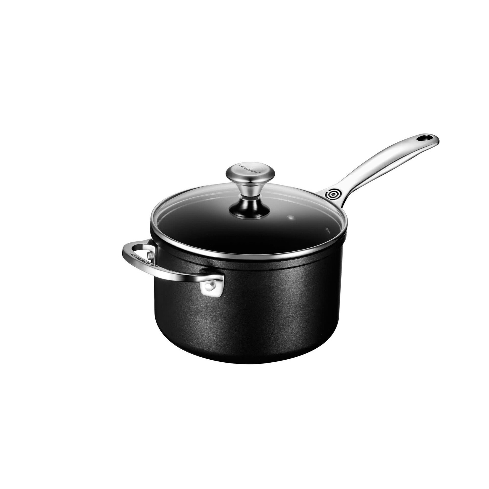 Le Creuset Toughened Nonstick PRO 3 qt. Saucepan with Glass Lid | Le Creuset
