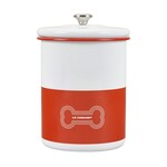 Le Creuset Treat Jar with Stainless Steel Knob - Orange, 4.25 qt. | Le Creuset