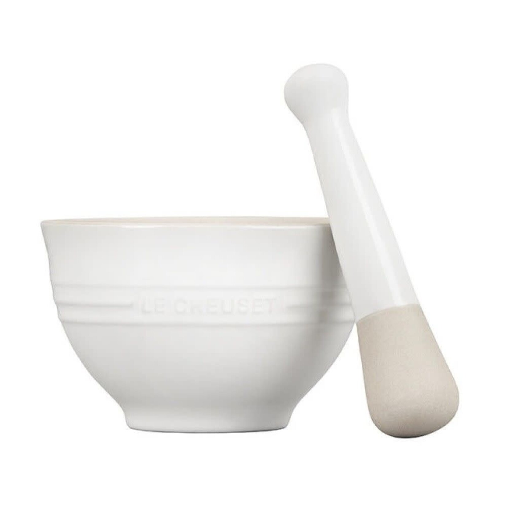 Le Creuset Mortar and Pestle Set - White, 10 oz. | Le Creuset