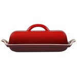Le Creuset Heritage Butter Dish - Cerise, 8.3" x 4.1" x 3" | Le Creuset